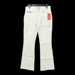 【新品】tommy jeans トミージーンズ「M」ヴィンテージ加工ブーツカットパンツ (TOMMY HILFIGER トミーヒルフィガー) 084698