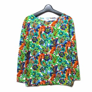 vintage Scoop M「Flower pattern cut」ヴィンテージ スクープ フラワーパターンカットソー (Tシャツ) 085255