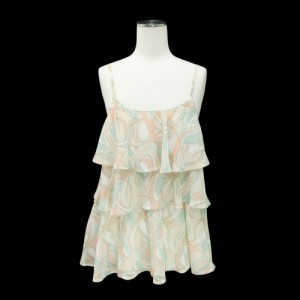 Luxe Rose Frill camisole「F」リュクスローズ フリル キャミソール 087361【中古】