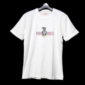 vintage old PINK HOUSE ヴィンテージ ピンクハウス テディベアTシャツ (日本製 カネコイサオ カールヘルム) 088847【中古】