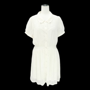 Heather See-through blouse dot dress「F」ヘザー シースルー ドット ブラウス ワンピース 089490【中古】