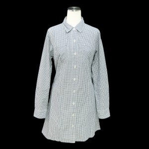 美品 UNIQLO Long shirt dress「M」ユニクロ ロングシャツ ワンピース 089496【中古】