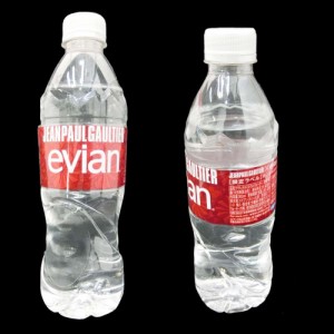 【新古品】デッドストック Jean Paul GAULTIER×evian ジャンポールゴルチエ×エビアン 限定 ラベルボトル (ミネラルウォーター) 094211