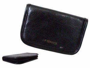 LIP SERVICE リップサービス 黒バニティーケース (化粧バッグ) 096763【中古】