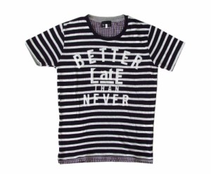 THE SHOP TK MIXPICE ザ ショップ ティーケー ボーダーサーマ—ニットTシャツ (TAKEO KIKUCHI タケオキクチ ミックスピース 半袖) 097369