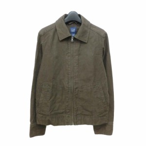 GAP ギャップ「XS」定番 フルジップ ジャケット (ブルゾン 麻) 097405【中古】