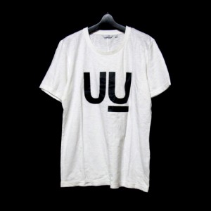 uu uniqlo×undercover アンダーカバー ユニクロ「L」限定 UU Tシャツ (白 半袖) 100038【中古】