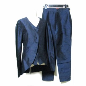 Vintage KENZO ヴィンテージ ケンゾー「36/38」フランス製 レイヤードシルクセットアップスーツ (パンツ 高田 賢三 絹
