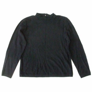 Cashmere カシミヤ 100％ニットセーター (黒 最高品質) 105417【中古】