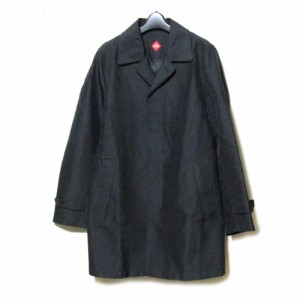 T・S・C ティーエスシー「L」Water repellent ステンカラーコート (黒) 110306【中古】