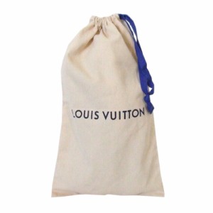 美品 Louis Vuitton ルイヴィトン シューズケース (巾着バッグ ロゴ コットン) 110524