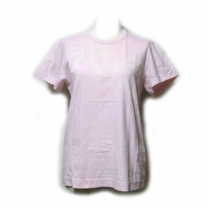 tricot COMME des GARCONS トリコ コムデギャルソン 2008 リボンプリントTシャツ (ピンク 半袖) 112157【中古】