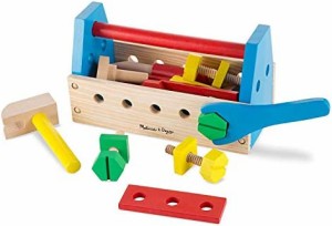 メリッサ&ダグ(Melissa&Doug) 木製おもちゃ はじめての工具おもちゃセット 3歳 24ピース 正規品 494