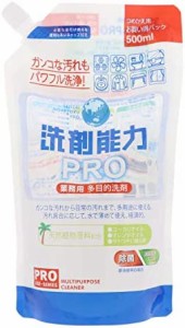 洗剤能力PRO 詰替 パック 500ml