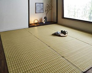 イケヒコ ラグ カーペット バルカン 江戸間6畳 約261×352cm ベージュ 日本製 洗える #2102306
