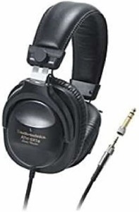 audio-technica スタジオモニター ステレオヘッドホン ATH-SX1a 日本製 ブラック