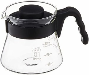 HARIO(ハリオ) V60コーヒーサーバー  電子レンジ/食洗機対応 450ml ブラック 日本製 VCS-01B