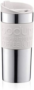 BODUM ボダム TRAVEL MUG トラベルマグ ステンレス製 350ml ホワイト 【正規品】 11068-913