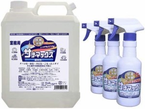 除菌消臭 サナマックス 業務用 4L スプレーボトル3本付