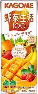 カゴメ 野菜生活100 マンゴーサラダ 200ml×24本