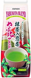 ハラダ製茶 やぶ北ブレンド抹茶入煎茶 200g