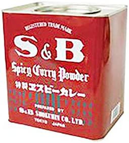 Ｓ＆Ｂ 　エスビー　カレー粉缶　2kg