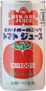 光食品 オーガニックトマトジュース 有塩 190g×30本