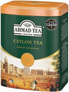 AHMAD TEA ( アーマッドティー ) セイロン リーフ 200g 缶 [ 英国ブランド ]