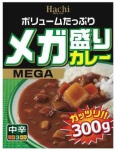 ハチ メガ盛りカレー中辛 300g×20個