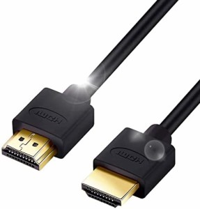 Hanwha HDMIケーブル 5m 細線 4.2mm Ver2.0b スーパースリム ハイスピード 8K 4K 2K対応 UMA-HDMI50