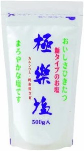 波動法製造 極楽塩 500g