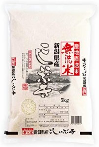 【精米】無洗米 新潟産 こしいぶき 5kg 令和3年産 令和4年産