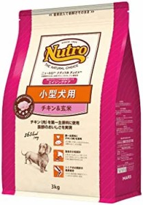 ニュートロ ナチュラル チョイス 小型犬用 エイジングケア チキン&玄米 3kg ドッグフード