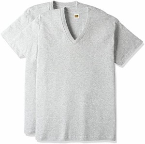 [グンゼ] インナーシャツ G.T.HAWKINS BASICPACKT-SHIRT 綿100% VネックTシャツ 2枚組 HK10152 メンズ