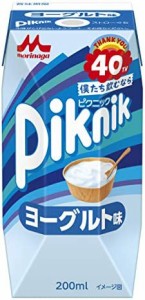 森永 ピクニック ヨーグルト味 200ml [紙パック 飲料 ドリンク 飲み物 常温保存]×24本