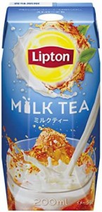 リプトン ミルクティー 200ml [紅茶飲料 紙パック ドリンク 飲み物 常温保存]×24本