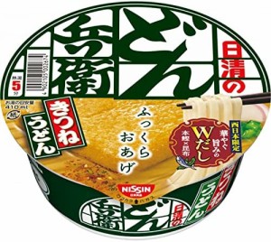 日清 どん兵衛きつねうどん(西) 95g×12個