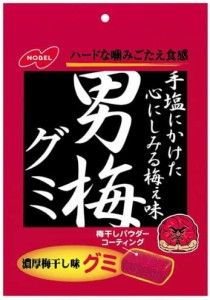 ノーベル 男梅グミ 38g×6個