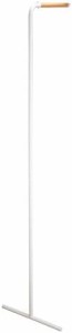 山崎実業 (Yamazaki) スリム コートハンガー ホワイト 約W38.5×D42×H160cm タワー tower ハンガーラック コートかけ 7550