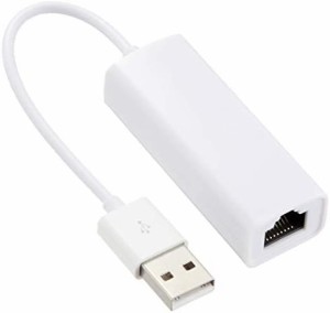 変換名人 USB2.0有線LAN(100/10M)アダプタケーブル USB2-LAN