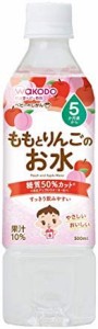 ベビーのじかん ももとりんごのお水 500ml×24本