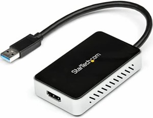 StarTech.com USB 3.0 - HDMI変換アダプタ(USBポート x1付き) 外付けディスプレイ増設アダプタ 1920x1200/ 1080p USB32HDEH