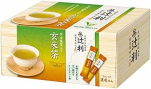 辻利 インスタント 宇治抹茶入り玄米茶 100P