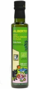 アルベルト EU有機認証 イタリアシチリア産 アルベルトさんのエキストラヴァージンオリーブオイル(250ml) 1本