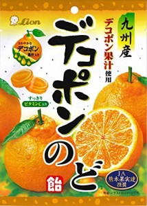 ライオン菓子 (AAUEH) ライオン菓子 デコポンのど飴 77g×6袋