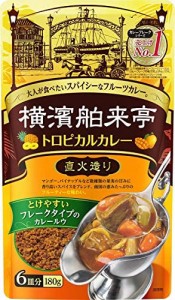 エバラ 横濱舶来亭 トロピカルカレーフレーク 180g×2個