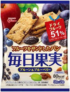 江崎グリコ 毎日果実 6枚×10個 栄養補助食品