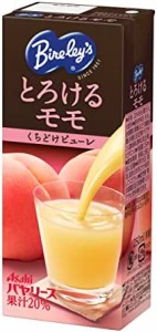 アサヒ飲料 バヤリース とろけるモモ (LL) 紙パック スリム 250ml×24本 [ ももジュース ] [ 果汁 ] [ フルーツ ]