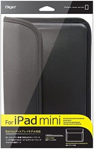 iPad mini 3 / mini 2 / mini 用 ハードケース ブラック TBC-IPM1204BK