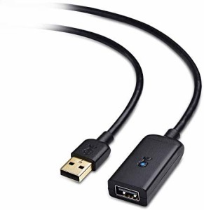 Cable Matters USB 延長ケーブル 10m USB2.0 延長ケーブル USB延長ケーブル Activeタイプ Type A オス メス リピーターケーブル 延長コー